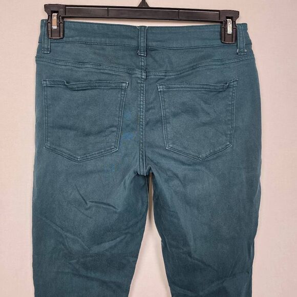 Maurices Teal Skinny Stretch Pants Women’s M Regular - Picture 5 of 8